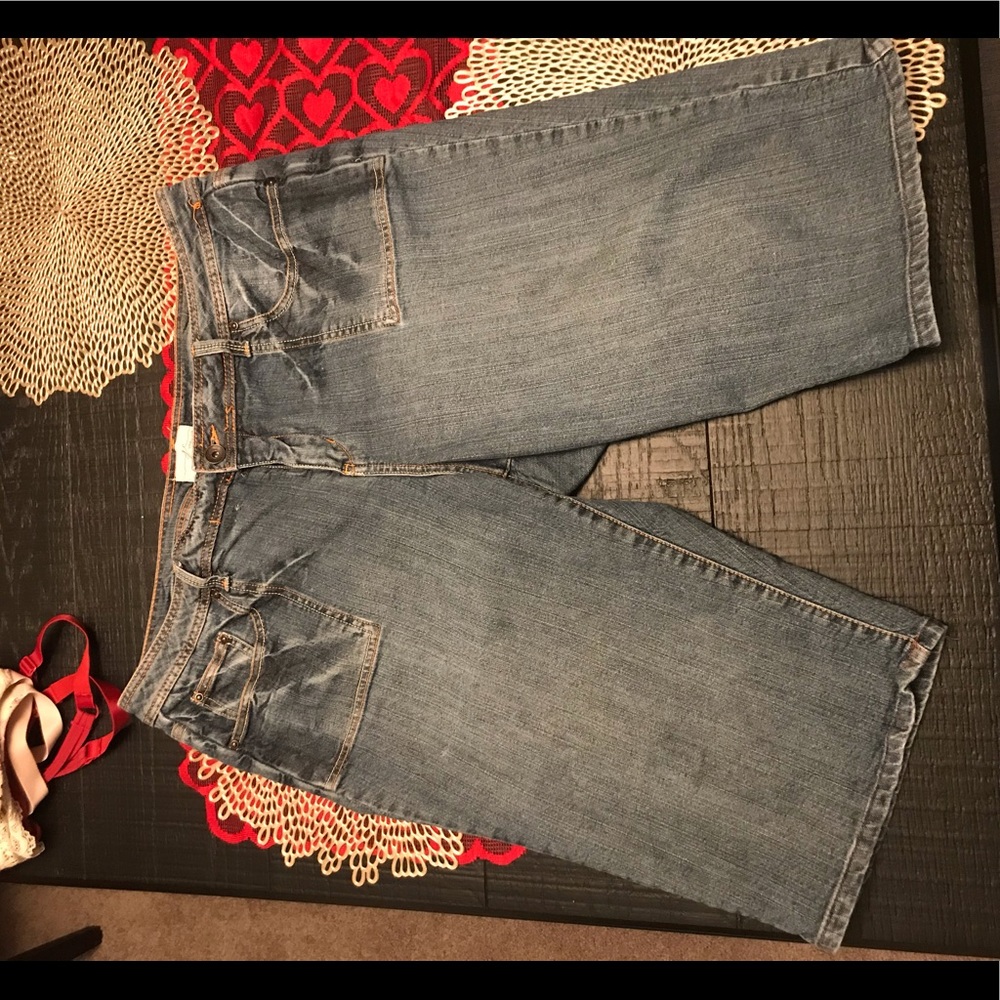 Lane Bryant Venezia Cropped Jean Capris